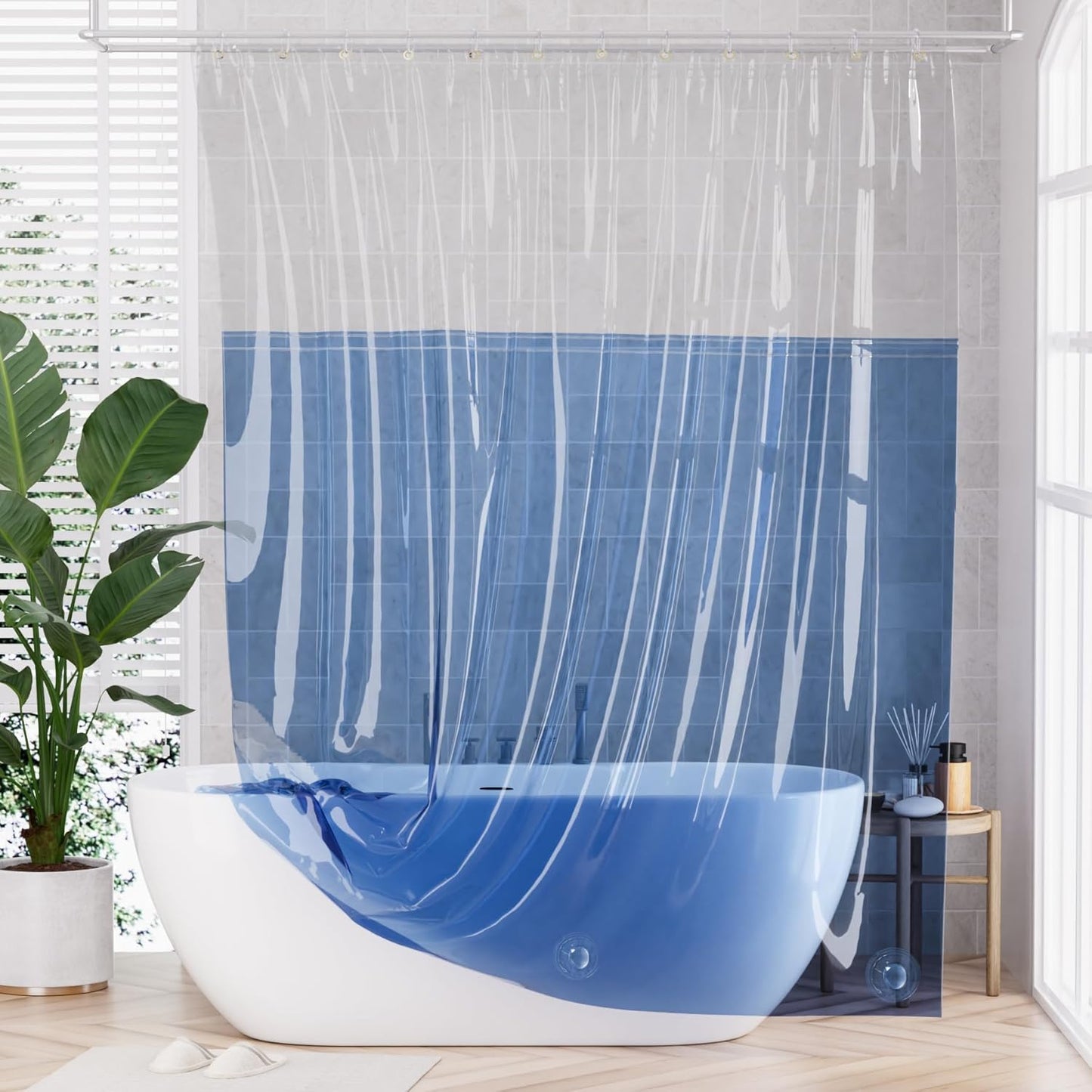 Bathway 100% EVA Shower Curtain Liner