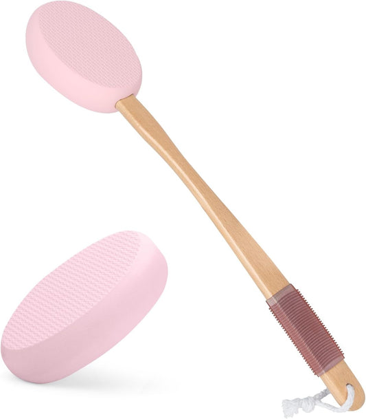 Lotion Applicator for Back, Feet, 2 Replacement Pads