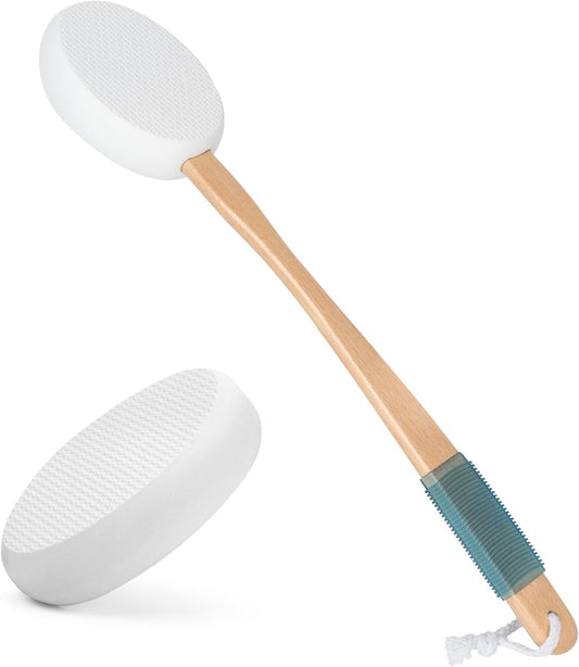 Lotion Applicator for Back, Feet, 2 Replacement Pads