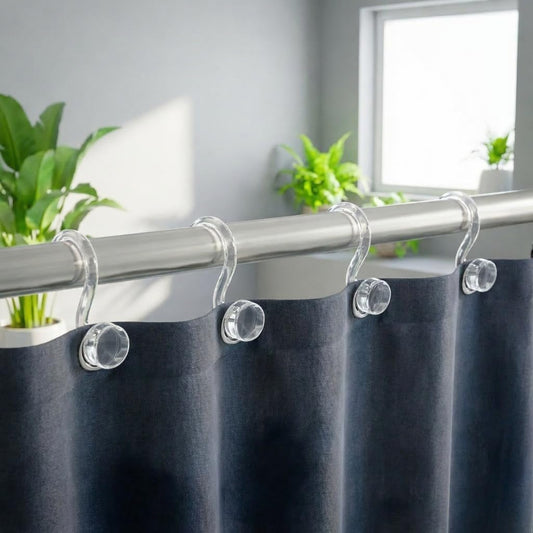 Bathway Decorative Shower Curtain Hangers