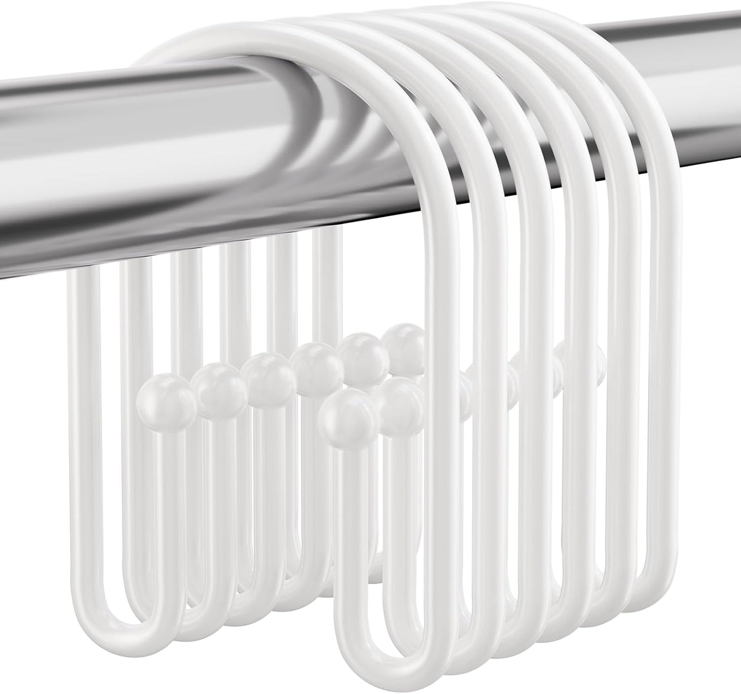 Bathway Decorative Shower Curtain Hangers