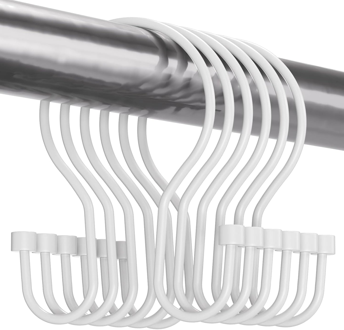 Bathway Shower Curtain Hooks, Balanced Design