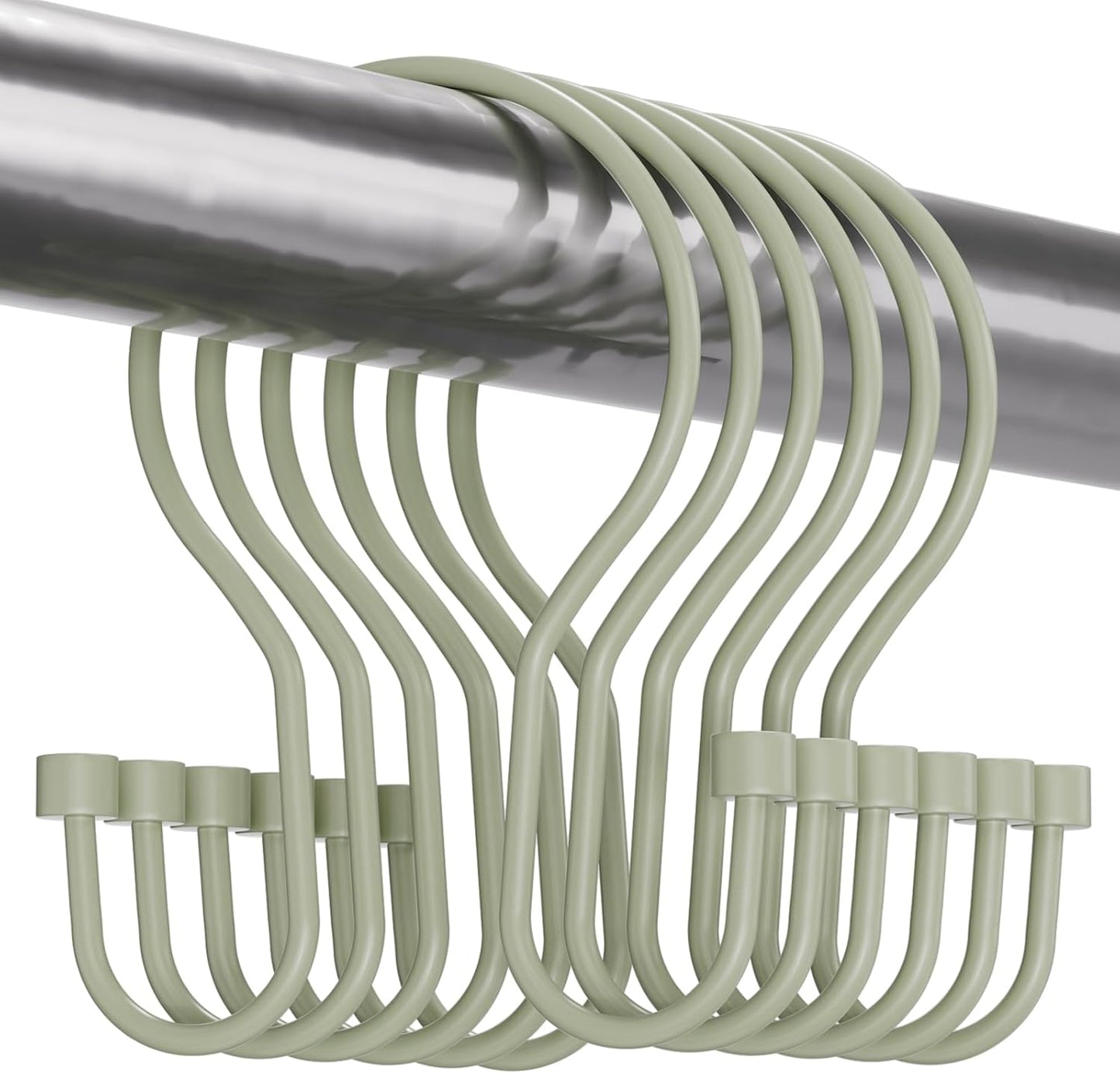 Bathway Shower Curtain Hooks, Balanced Design