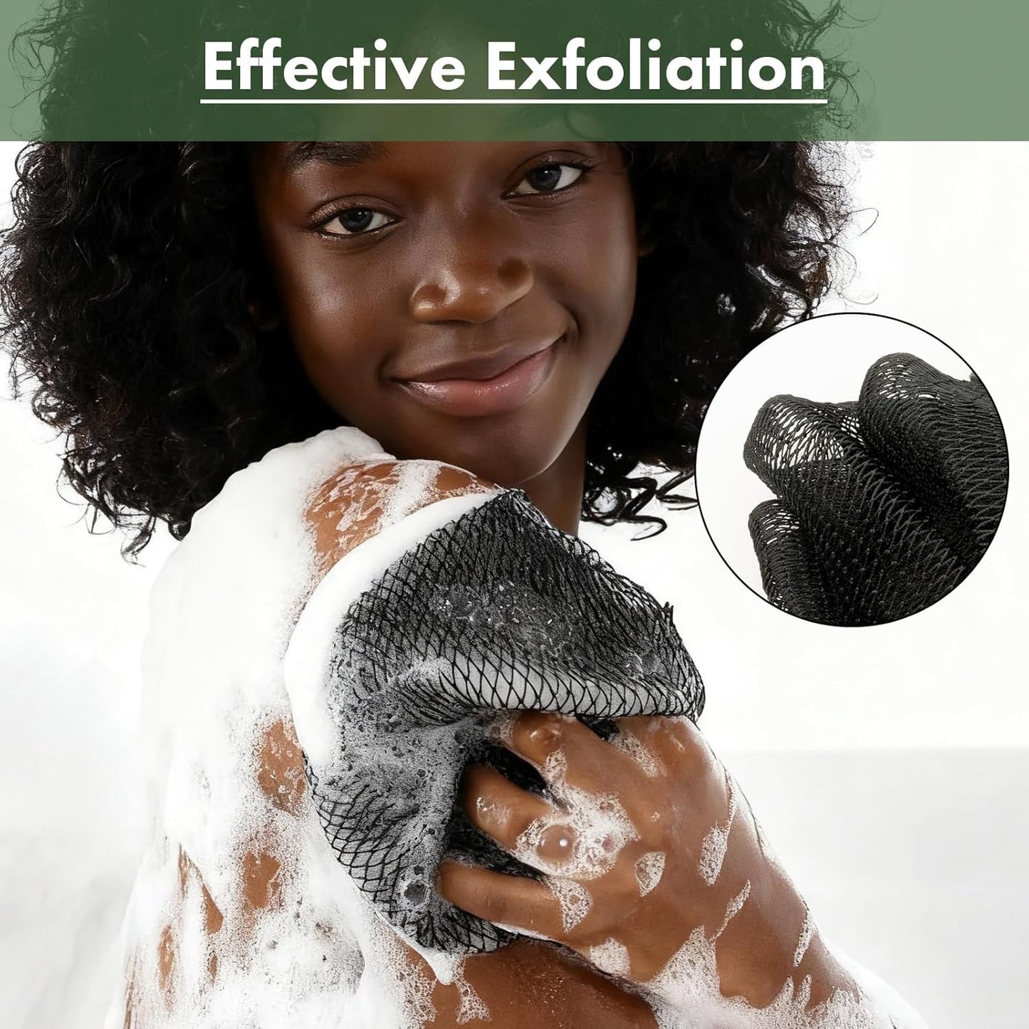 Bathway African Net Sponge, Exfoliating Body Scrubber