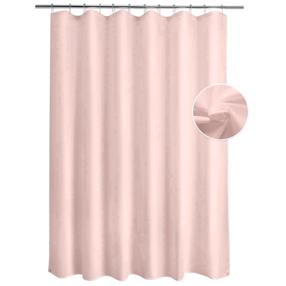 Waterproof Fabric Shower Curtain Liner Washable