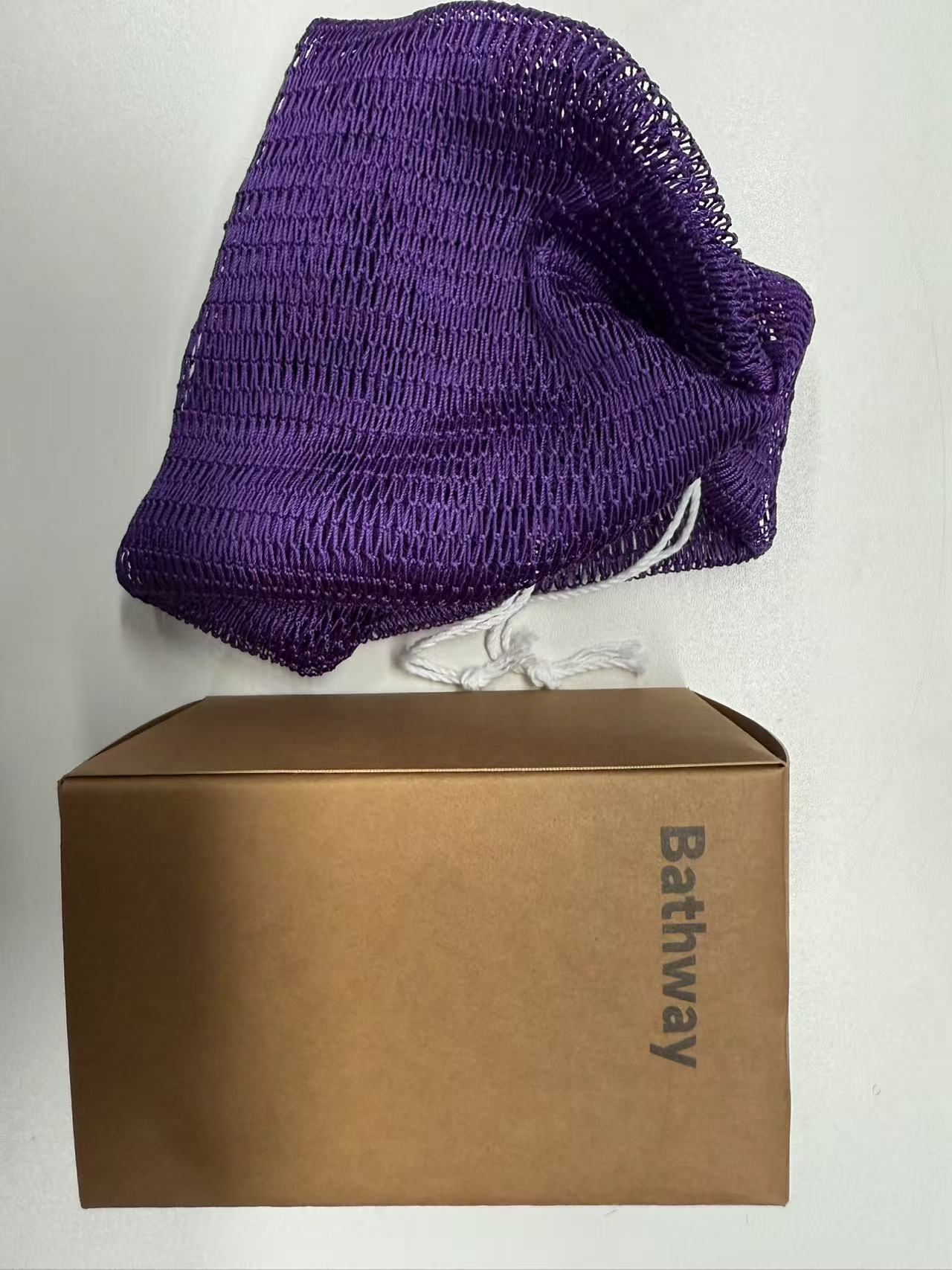 Bathway Microfiber Scrub Sponge for Soft Exfoliation