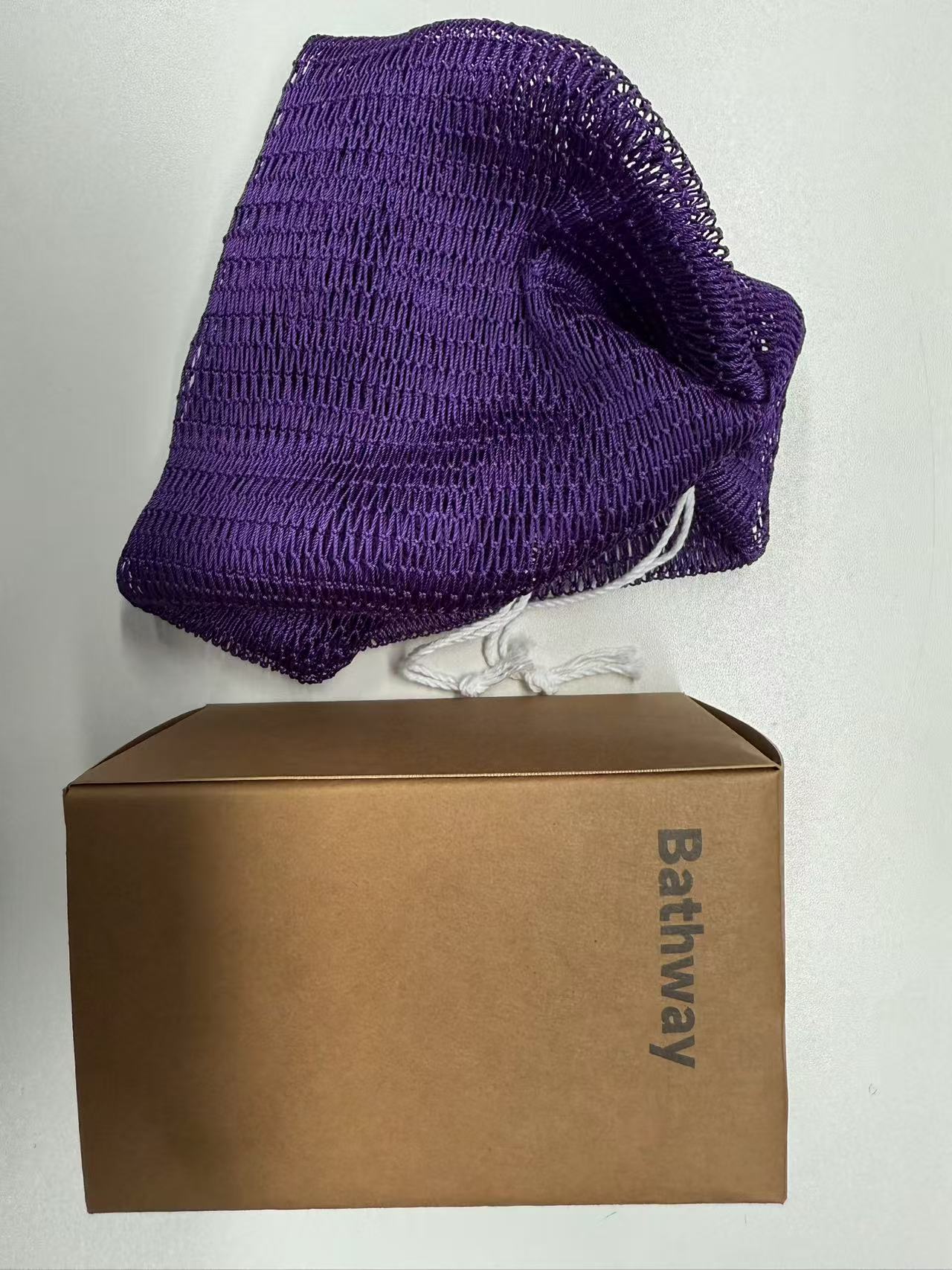 Bathway Microfiber Scrub Sponge for Soft Exfoliation