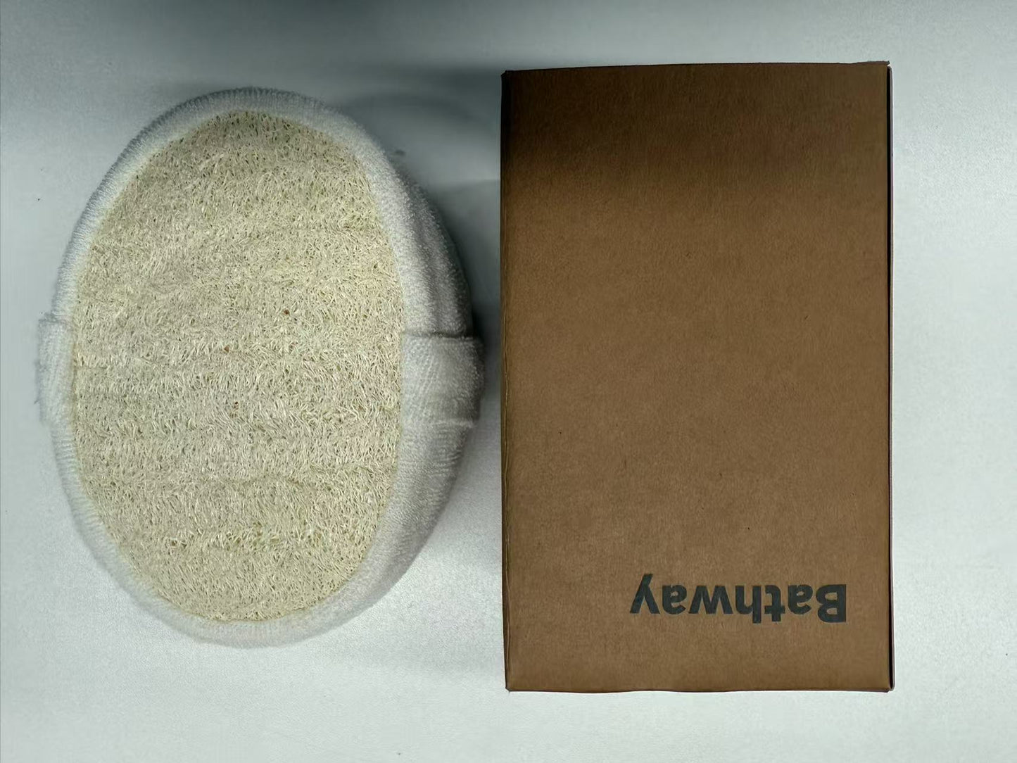 Bathway Natural Body Loofah Sponge for Gentle Cleansing