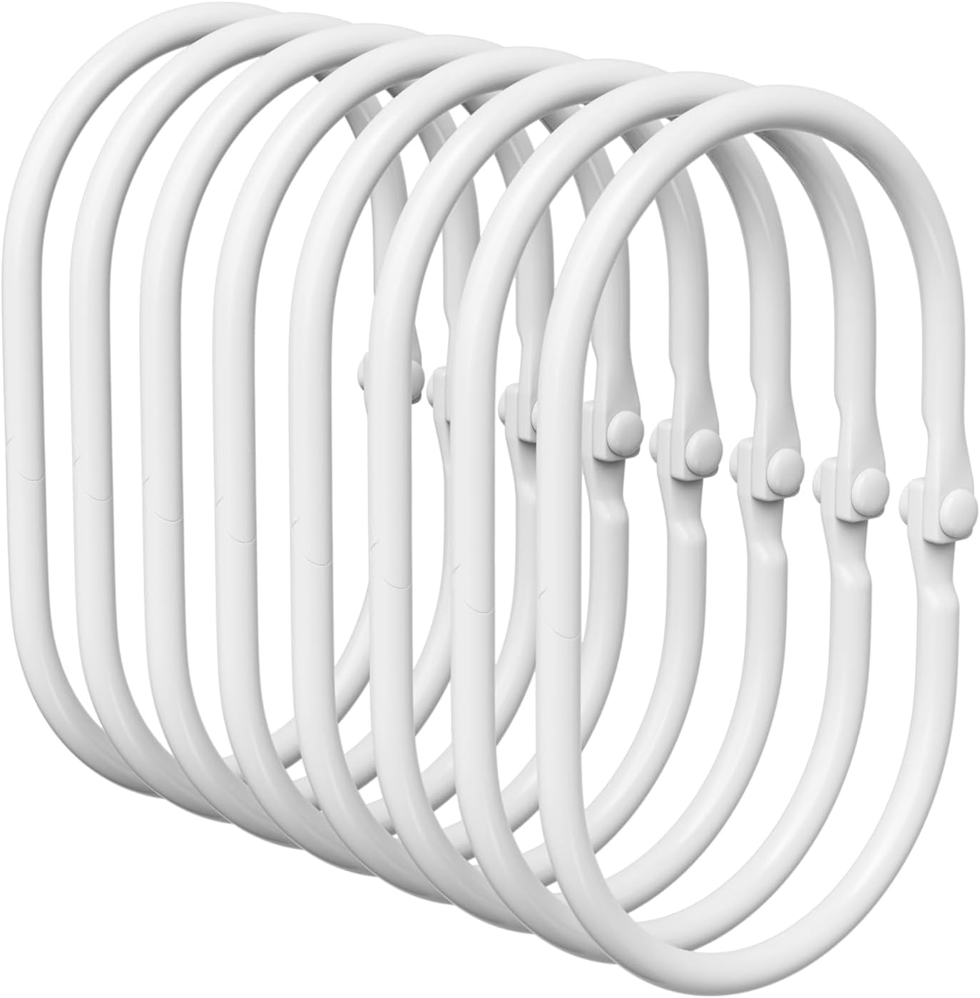 Bathway Shower Curtain Clips, Anti-Drop