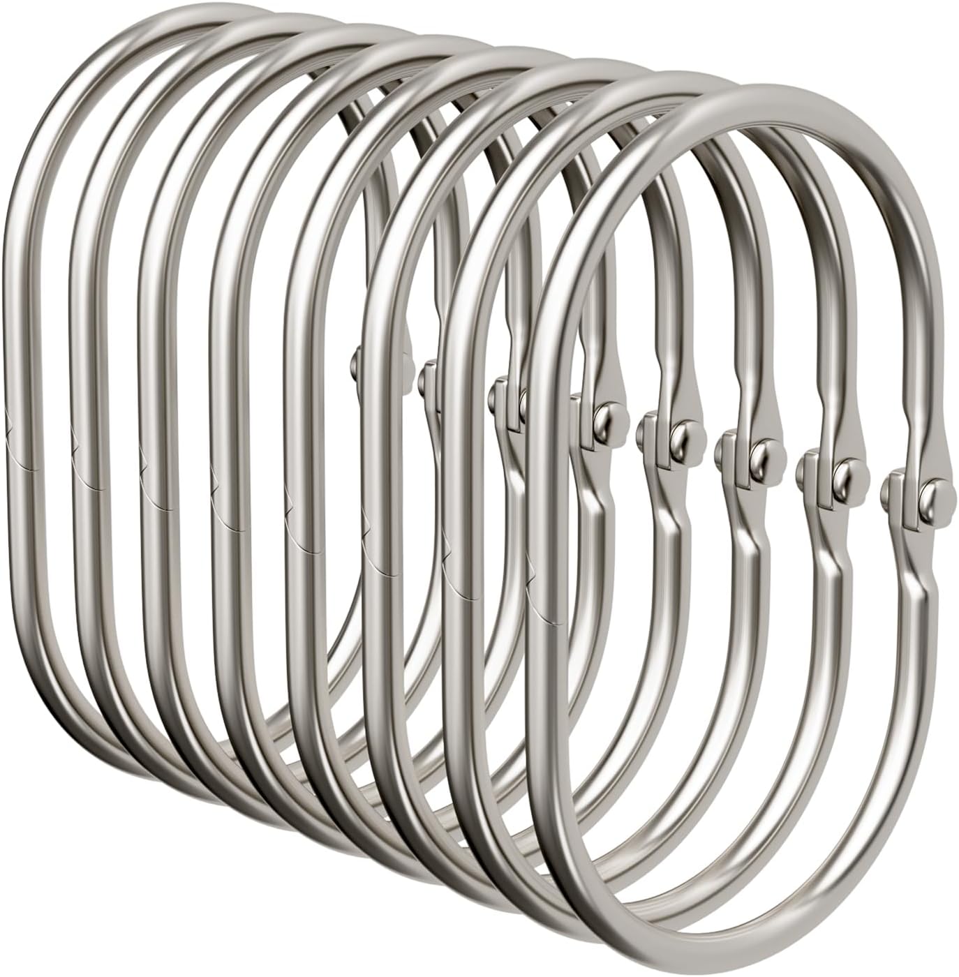 Bathway Shower Curtain Clips, Anti-Drop