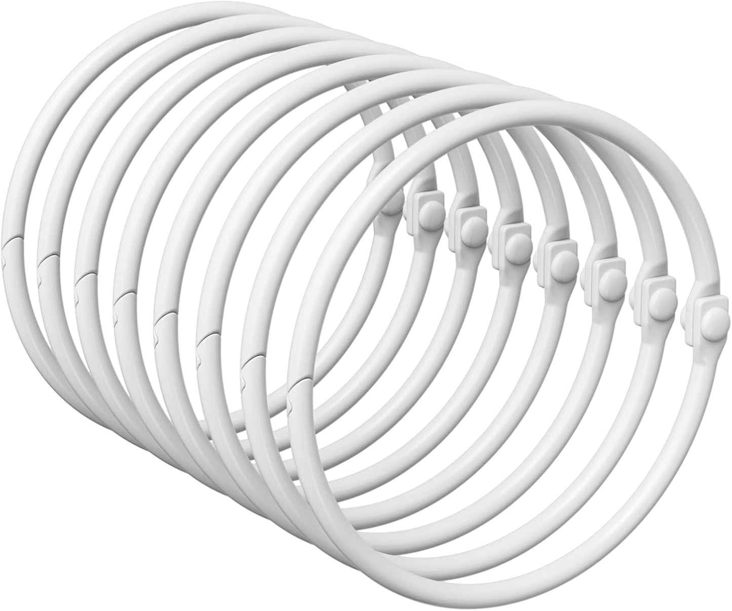 Bathway Shower Curtain Clips, Anti-Drop